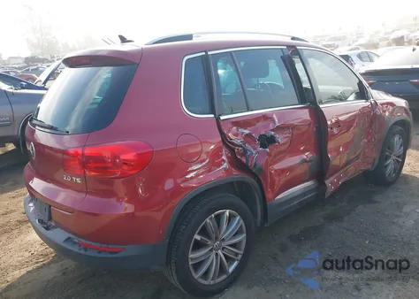 2015 Volkswagen Tiguan Se from USA, damaged, VIN WVGAV7AX5FW020143